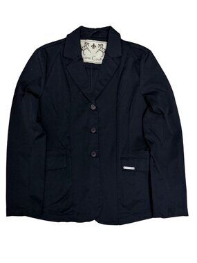EQUINE COUTURE Horse Riding Jacket Equestrian Black RALEIGH SHOW COAT Womens 8
